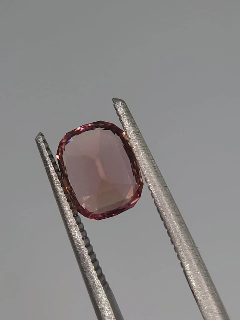 1.4ct Natural Peachy Pink Tourmaline Loose Gemstone from Afghanistan — view 4